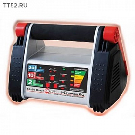 На сайте Трейдимпорт можно недорого купить Зарядное устройство ERGUS i-Charge 20 (12В/24В, 20/10/2 А) полный автомат. 