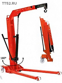 На сайте Трейдимпорт можно недорого купить Кран гаражный складной  Werther W107SE/LPG (OMA 586G). 